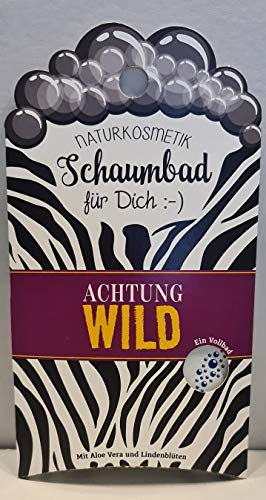 Bain moussant pour toi, « Attention Wild », cosmétique naturel, 40 ml