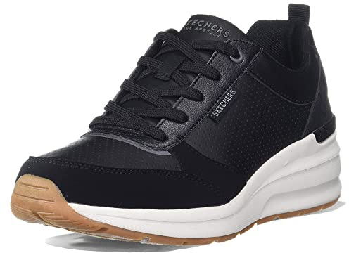Skechers Billion-Subtle Spots 155616-BLK, Womens Sneakers, Black, 41 EU