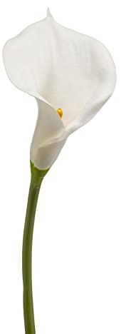 artplants.de Deko Blume Calla DAISCHI, weiß, 70cm - Künstliche Zantedeschia