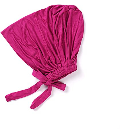 JAWSEU Damen Kopftuch, Muslimische Mini-Hijab-Kappen für Damen, Untertuch Hijab Tube Cap, Islamische Unterschal Hijab Cap mit Kordelzug für Frauen