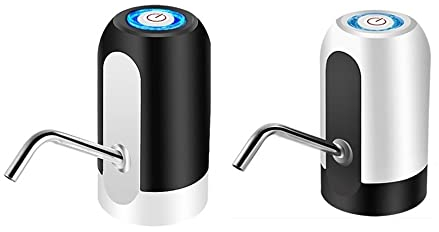 Anomidry dispensador de Agua electrónico Calentador de Agua portátil automático Recargable por USB de 2 Piezas con 1 Tubo de Silicona for el hogar/Exterior/Oficina (Color : C, Size : 14 * 8cm)