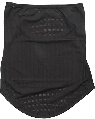 Deger Neck Gaiter Gesichtsmaske Uv-Schutz Neck Gaiter Schal Sonnenschutz Breathable Bandana Schwarz