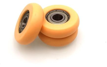 10PCS Möbel 608zz Lager POM Runde Typ Lager Rad Roller 8mm Bohrung Außendurchmesser 36MM Schiebetür runde Lager Rad