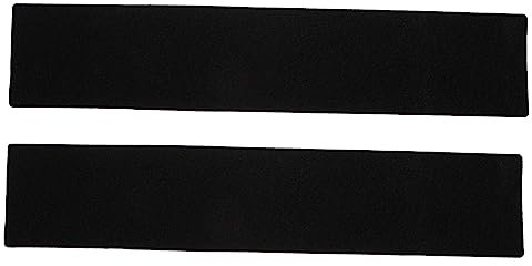 iplusmile 6 Paare Kfz-kennzeichen Autoaufkleber Autokennzeichen Unterlage Nummernschildstreifen Montageband Doppelklebeband Doppelt Polyester Black