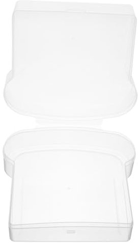 PHENOFICE Kasten Toast-sandwich-box Essenszubereitungsboxen Wiederverwendbarer Sandwichhalter Sandwich-halter Toastbewahrer Sandwichboxen Brotaufbewahrer Sandwich-keeper Snackbehälter Pp