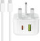 iPhone 16/15 Charger - 30W Dual Port USB C, 2M Cable, PD3.0+QC3.0, MFi Certified, Compatible with iPhone 15/15 Plus/15 Pro/15 Pro Max/16/16 Pro/16 Pro Max/iPad Pro/10