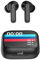 Auriculares Stereo Bluetooth Earbuds LCD Cool Ambient Negro