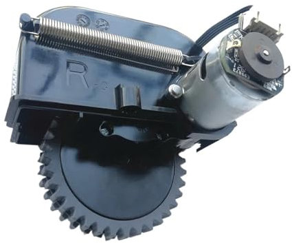 XPBTBSUS Linke und rechte Gleiträder, kompatibel mit Medion MD 18500 1850X 18600 19500, Staubsaugerradbaugruppe for Roboter-Staubsaugerrad inklusive Motor.(R)