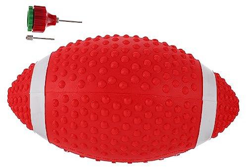 Vaguelly Aufblasbarer Wasserball Im Rugby-Design Für Junge Mädchen Tragbar Für Strand Und Poolspiele Leicht Zu Lagern Transportieren