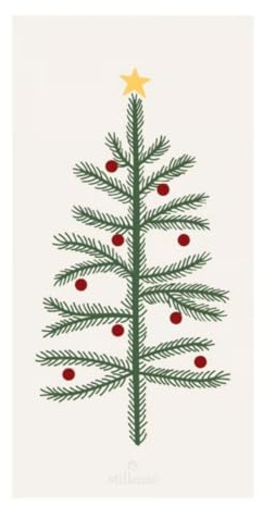 Serviette Tannenbaum 16 Stck B: 40 L: 40