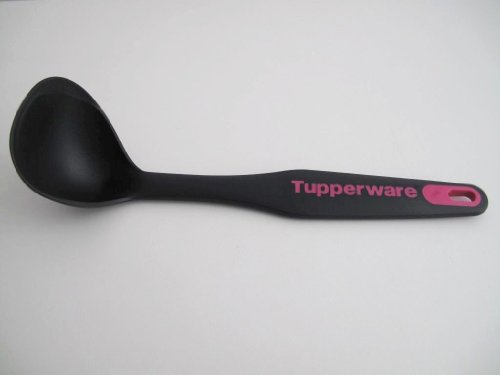 TUPPERWARE Griffbereit Kleiner Schöpflöffel pink-schwarz Saucenlöffel P 21056