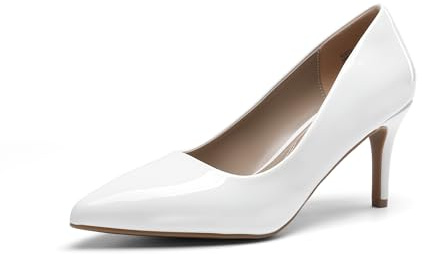 DREAM PAIRS Women's High Stiletto Heels Pumps | 3 Inches Closed Toe Pointed Toe Dress Comfortable Pumps Shoes for Wedding Work Office Business