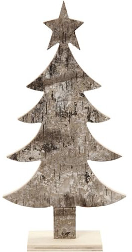 Holz-Weihnachtsbaum, H 26 cm, B 13 cm, Sperrholz, 1Stck