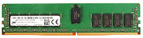 micron 16 GB PC4 – 2400t-r Registered ecc RAM PC4 – 19200 mta18asf2g72pdz-2g3b1mi