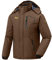 donhobo Herren wasserdichte Wanderjacke Regenjacken Outdoor Funktionsjacke mit Kapuze Windbreaker Full Zip Winddicht Mantel Jacke für Camping Ski Sports Freizeitjacke Braun XL