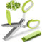 HERB Scissors Set with 5 Multi Stainless Steel Blades