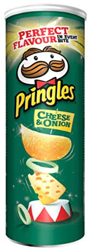 Pringles Chips | Käse & Zwiebel | Pringels | Amerikanische Chips | 9 Pack | 1485 Gram Total