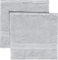 REDBEST Seiftuch 2er-Pack Chicago Silber Größe 30x30 cm - saugstark, strapazierfähig, ideal für Reisen, Sport (weitere Farben)