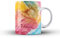 iCaseDesigner Personalised Watercolour Marble Name with Heart Ceramic Mug - 8. Colourful