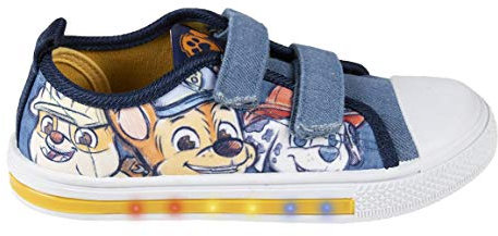 CERDÁ LIFE'S LITTLE MOMENTS 2300004863_T024-C56, Zapatillas de Lona Bajas para Niños de la Patrulla Canina-Licencia Oficial Nickelodeon, Azul, 24 EU