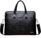 NICOLE & DORIS Femme Cabas 2 pièces Porte-Documents Homme Sacs à Main en PU Cuir Sac Porté Epaule Mode Portefeuille Sac d'ordinateur Sac à Bandoulière Noir