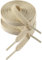 VSUDO 100 cm Länge Beige Flach Sneaker Schnürsenkel, 8mm Breite Cream Turnschuhe Schuhband, Beige Sneaker Shoelace, Ersatz Sportschuhe Schnürsenkel für Frauen oder Männer (2 Paare-Beige-100cm)