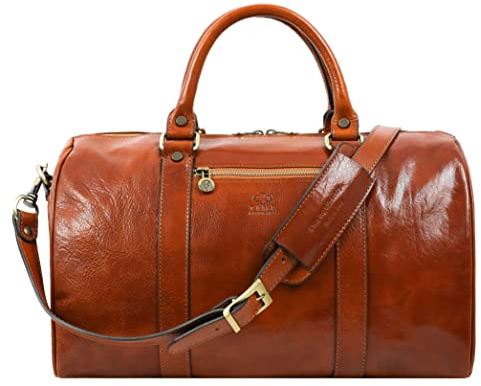 Reisetasche aus Leder - Weekender Herren und Damen - Hochwertige Reisetaschen Time Resistance