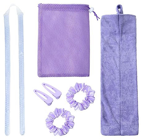 Haar Lockenwickler Kit Keine Hitze Gel Perlen Haar Lockenstab Schlaf Lockenstab Lockenwickler Haar Lockenwickler DIY Styling Werkzeuge mit Bändern