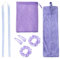 Haar Lockenwickler Kit Keine Hitze Gel Perlen Haar Lockenstab Schlaf Lockenstab Lockenwickler Haar Lockenwickler DIY Styling Werkzeuge mit Bändern