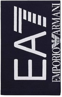 Sciarpa Emporio Armani EA7 mountain U visibility blu navy C24EA08 240128 CC200 TAGLIA UNICA