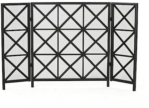 Decorative Fireplace Fireplace Screen Foldable Indoor Fireplace Screen Floor-standing Fire Fence Living Room Fireplace Fire Partition Fireplace Covers Decorative (Color : B) (B)