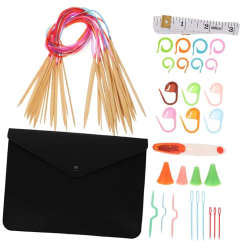 Tofficu 1satz Ergonomische Häkelnadeln Verschiedenen Für Anfänger Zum Stricken Von Schals Mützen Handschuhen Und Mehr