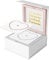 Amagogo Permanent Bracelets Kit with Heart Lock Clasp Girlfriend and Boyfriend Jewelry DIY Bracelet Making Kit for Valentine’S Day, Silver and Rose Gold
