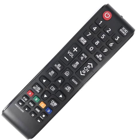 XINFUTE Telecomando BN59-01268D adatto per TV Samsung UE40MU6199 UE43MU6190 UA75MU6103W