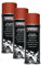KWASNY SET 3X Kwasny Spraila Lackspray Grundierung Sprühlack Rotbraun AutoK 400ml 300002