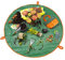 PRIMA GARDEN Pflanzunterlage und Utensilienbeutel 2in1 | Ø ca. 148 cm | Für sauberes Umtopfen und Bepflanzen auf Balkon & Terrasse | Auch für Zimmerpflanzen geeignet | Schnelles Verstauen