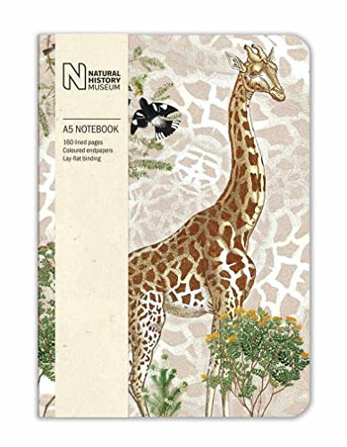 Natural History Museum Giraffe A5 Notebook