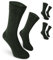 Chaussettes quotidiennes anti-moustiques Safersox, 3 Paires, Olive, 39-42
