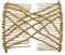 Magic Beads Double Women Stretchy Hair Combs Clips (61 - Rose Gold)