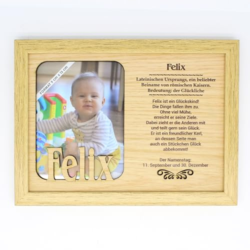 FELIX - Bilderrahmen, Bildhalter. Bild mit Rahmen. Fotorahmen stehend oder hängend - Für dein Zuhause Picture Frame, Deko, Fotografie, Foto, Bild, Porträt, Portrait.