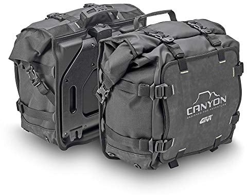 Givi Canyon Paar wasserdichte Seitentaschen, Schwarz