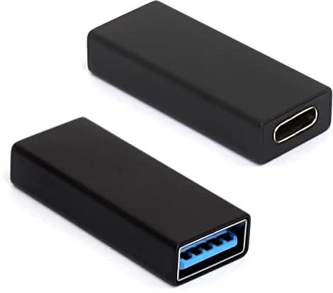 HTGuoji USB Type C to USB 3.0 Adapter, USB-C Female to USB A Female Connector Compatible with Google Pixel, Huawei, Galaxy S20/S10/S9/S8 etc