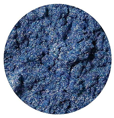 Mica Cosmetic Powder Two Tone Candle Melts Bath Bombs Soap Dye Nail Polish Grout Epoxy Resin (Grey Blue, 10g Jar)