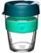 KeepCup Brew, Reusable Coffee Cup - Tempered Glass and Splashproof Sipper Lid, Medium 12oz/340ml - Eventide