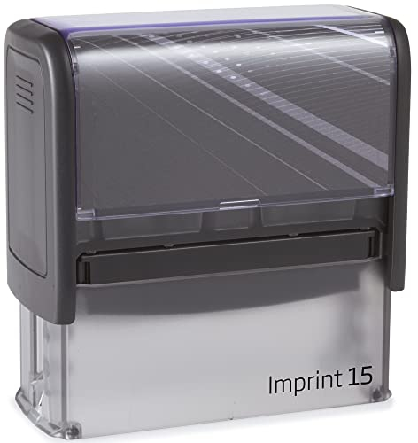 Stempel Firmenstempel Adresstempel Trodat Imprint 15 SCHWARZ mit Ihrem Wunschtext selbst gestalten 5-6 Zeilen Abdruckgröße: 70 x 25 mm