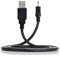 CY Cavo USB 2.0 tipo A maschio a 2,5 x 0,7 mm DC 5 V Spina di alimentazione Barrel connettore dritto cavo di ricarica