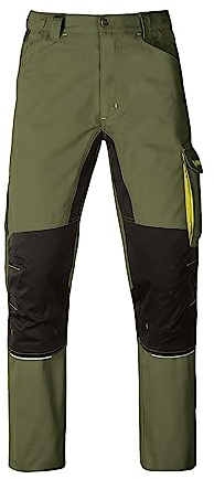 KAVIR Trousers Olive Green/Black L, Verde, L