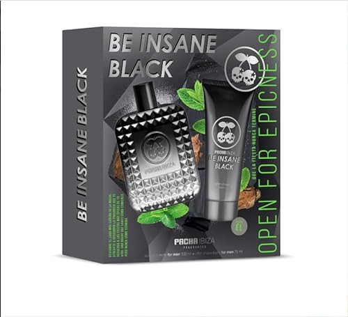 Colonia Pacha Be Insane Black Estuche 100 ml + After Save 75 ml