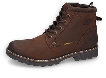 camel active Herren Flow Boot aus echtem Leder Cafe, menswear-42