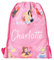 Disney Personalisierte Tasche mit Kordelzug für Kinder, PE-Beutel – Schultasche für Kinder – personalisiertes Geschenk für Mädchen – Schwimmtasche für Mädchen, Lila (Rosa), rose, Einheitsgröße